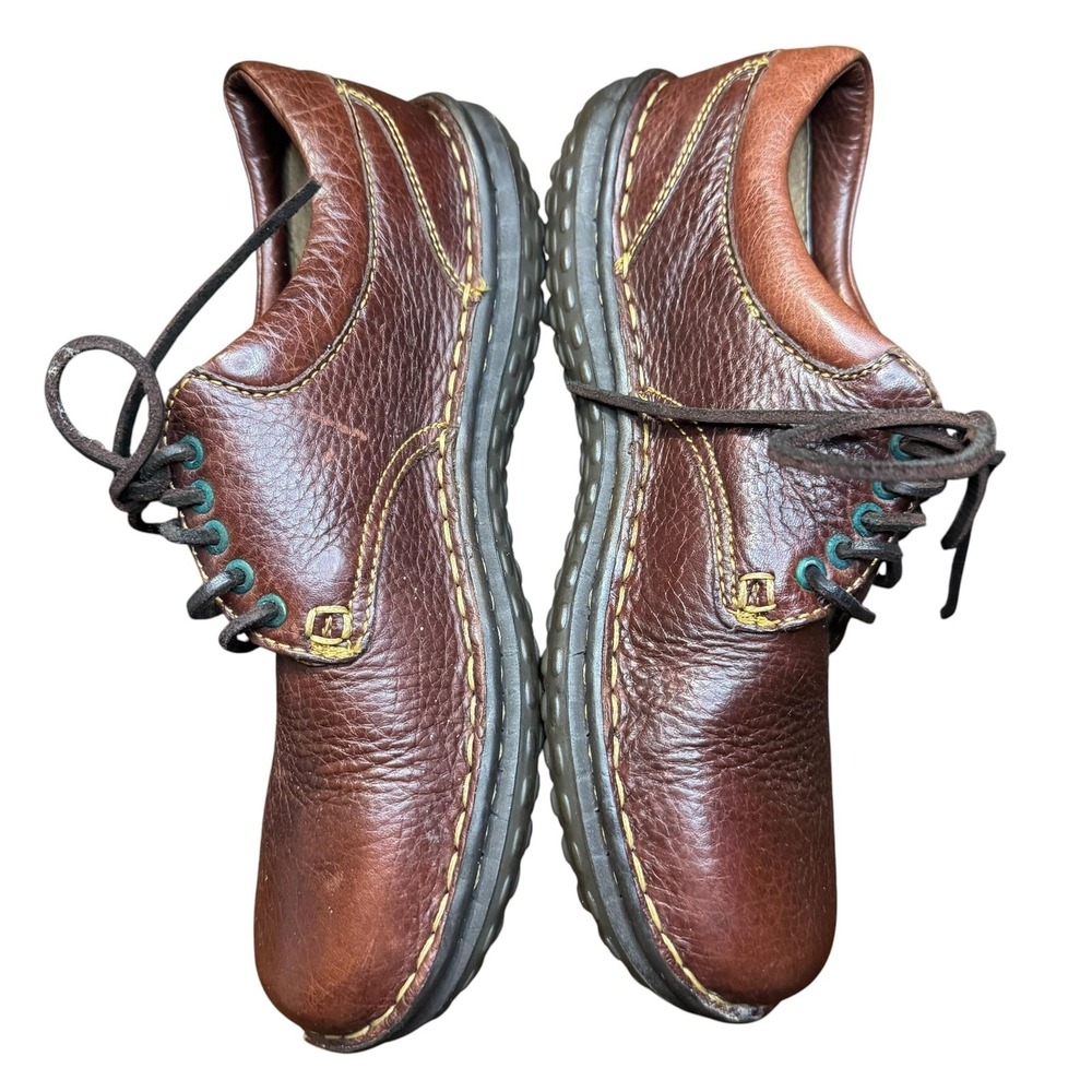 Born Shoes Womens Size 8 Brown Leather Oxford Lace Up Comfort Walking W6540 - Picture 6 of 11